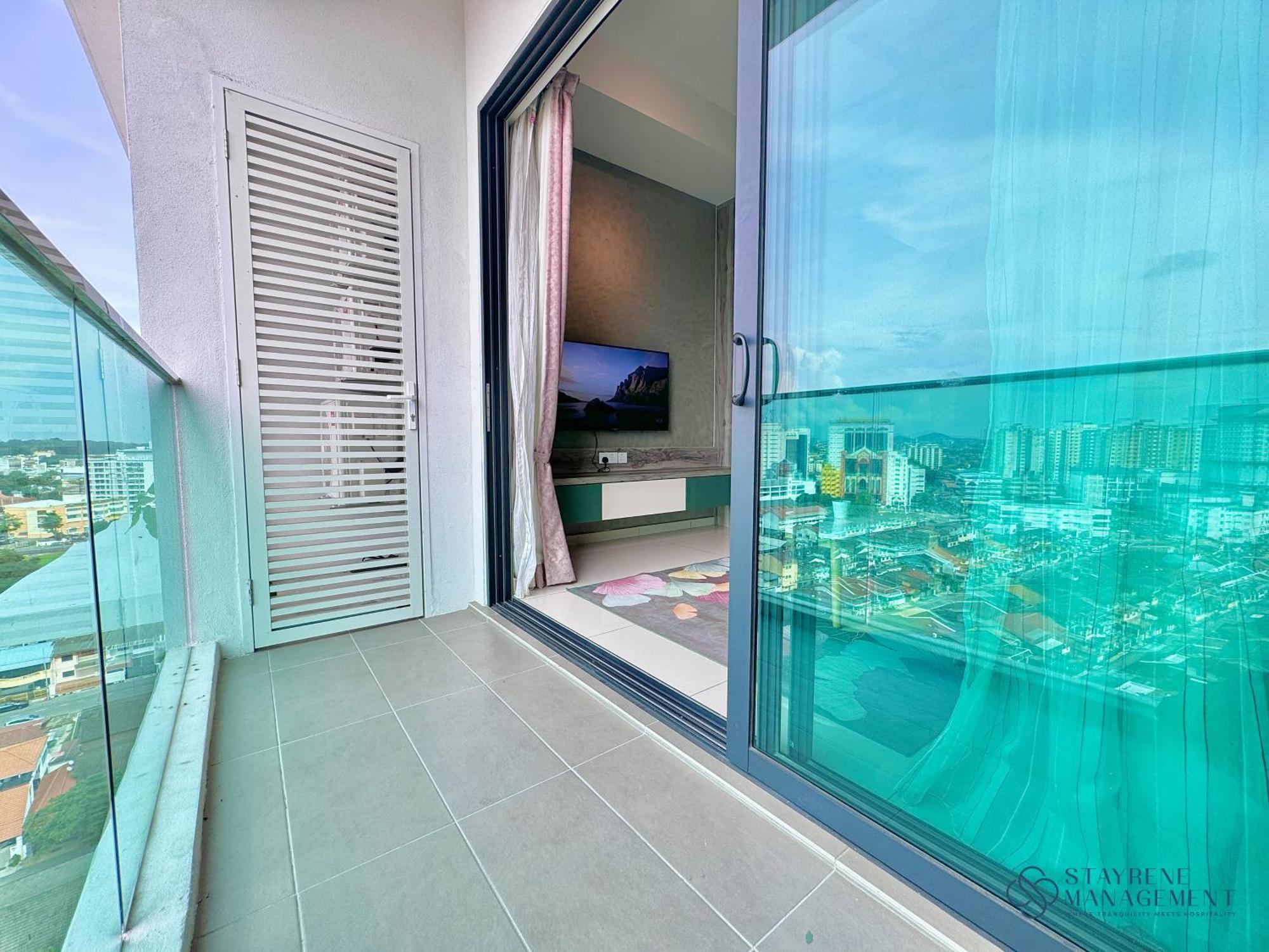 Melaka Ong Kim Wee Residences By Stayrene Rum bild
